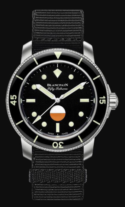 Replica Blancpain Fifty Fathoms MIL-SPEC LIMITED EDITION HODINKEE Watch 5008 11B30 NABA - Click Image to Close